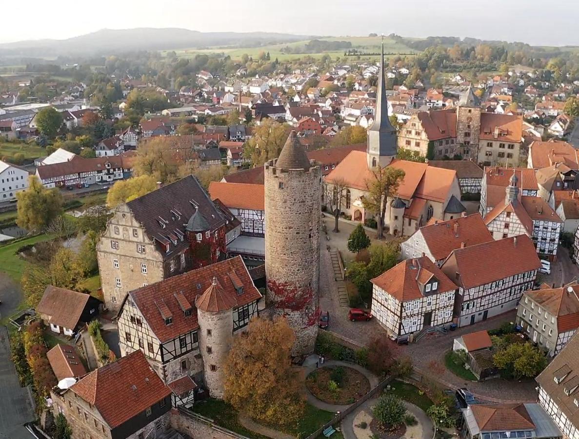 Alte Foersterei - Elegantes Apartment In Der Historischen Hinterburg Schlitz - Nahe Fulda Und Bad Hersfeld المظهر الخارجي الصورة